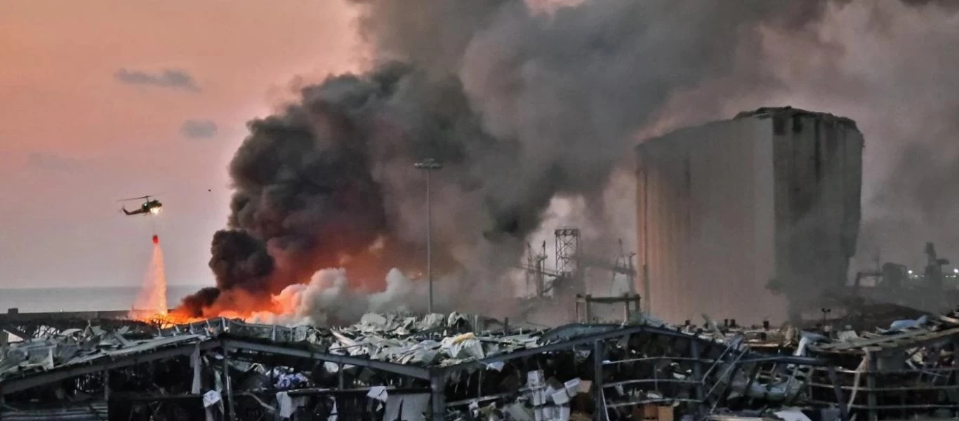 Συγκλονιστική μαρτυρία Έλληνα που έζησε την έκρηξη της Βυρηττού: «Είδα το κύμα να έρχεται επάνω μου»